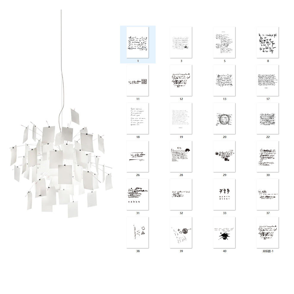 Ortheen Lustre Métal Papier Créativité Individuelle