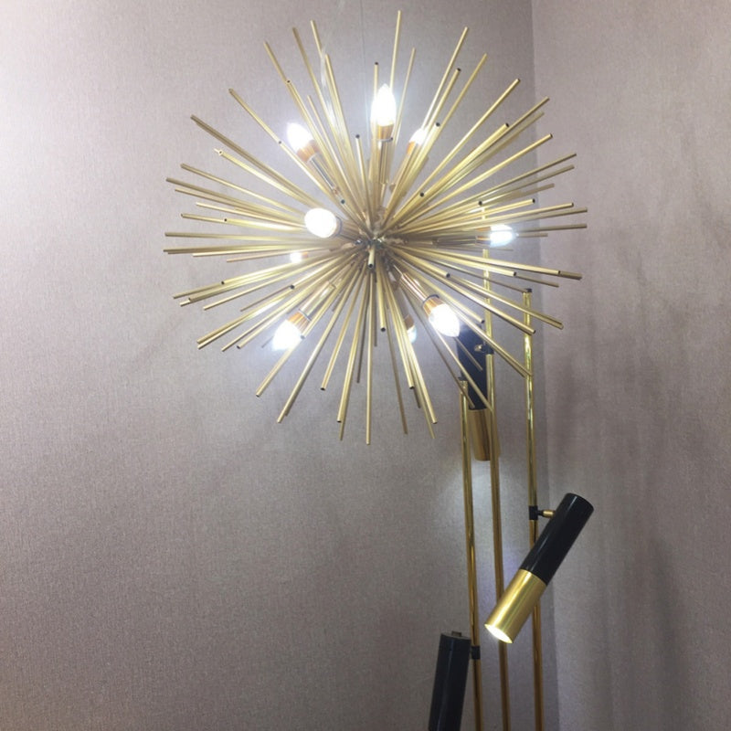 Arisha Moderne LED Lustre Or Métal Salle À Manger Chambre À Coucher