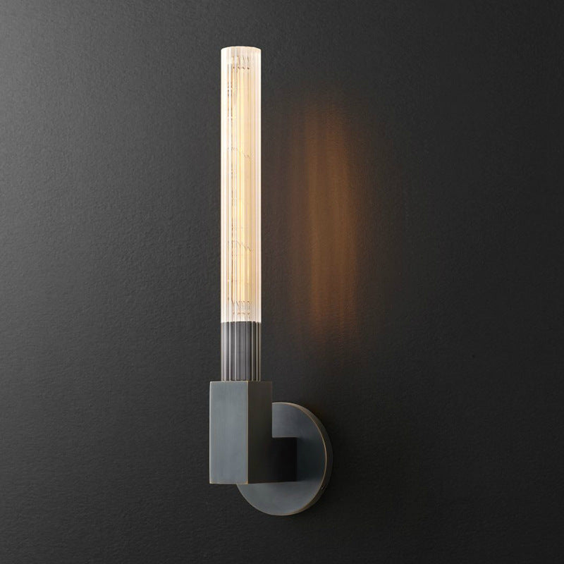 Arisha Nordique Métal Verre Intérieur Applique Murale Chambre à Coucher