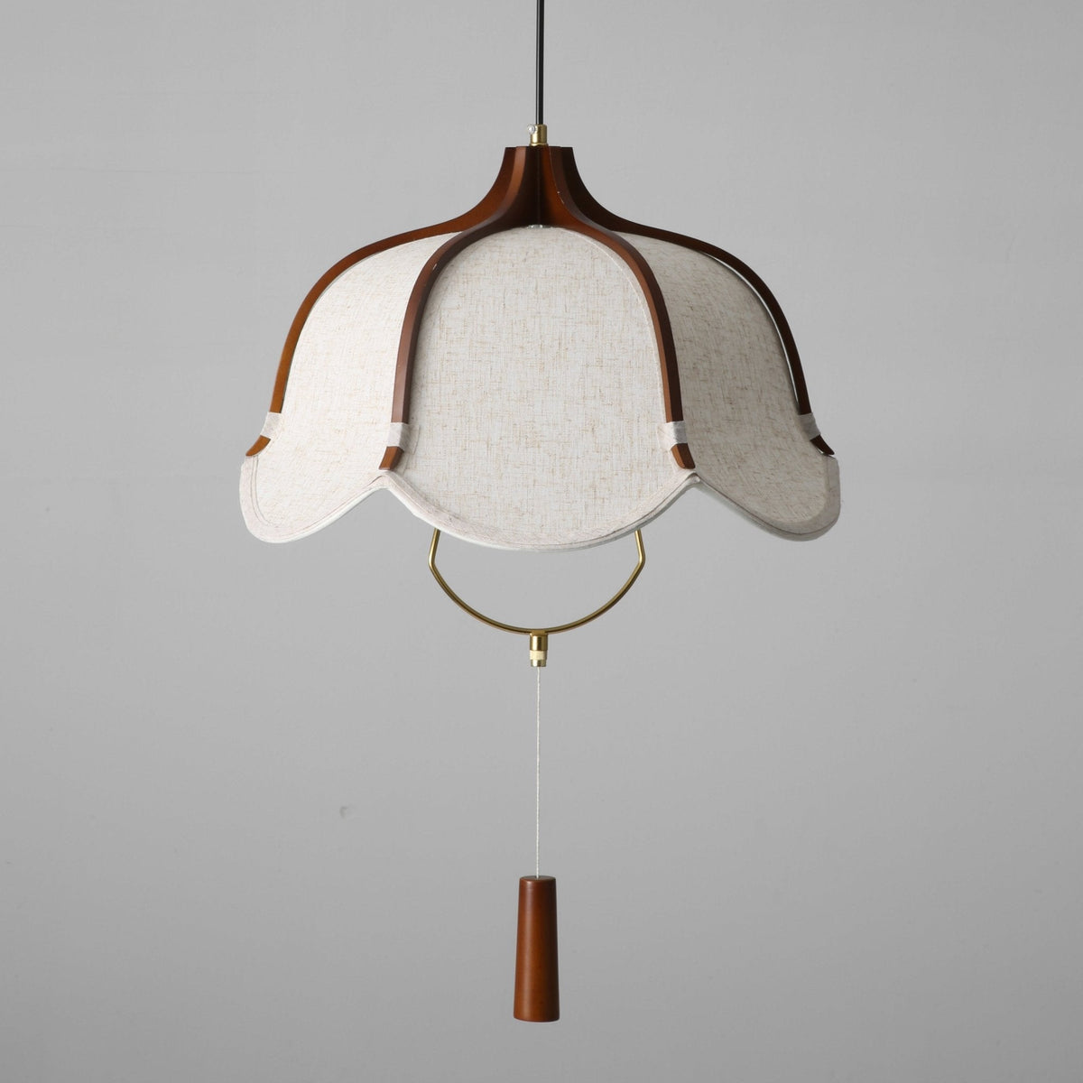 Florielle Suspension Lampe Lanterne Moderne en Tissu