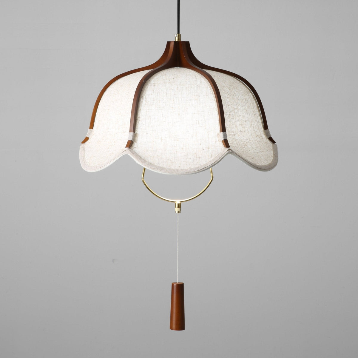 Florielle Suspension Lampe Lanterne Moderne en Tissu