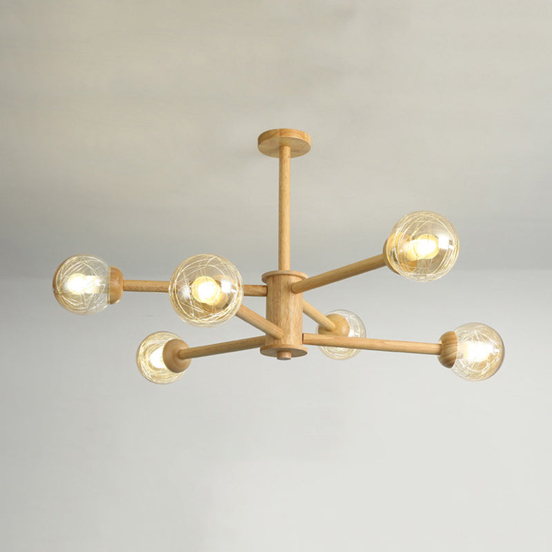 Ritta Suspension Bulle Transparente, Tête 6/8