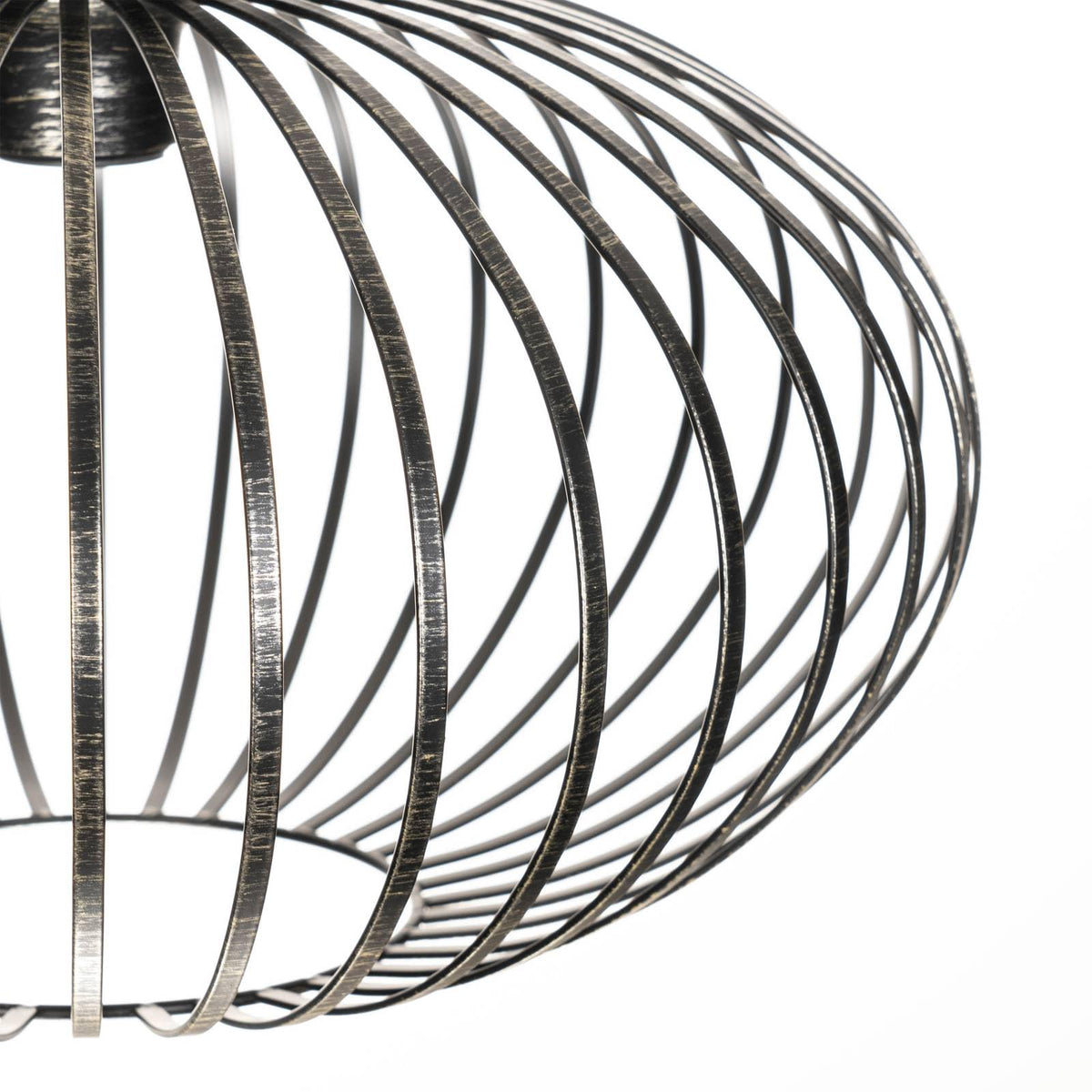 Arisha Industriel Creux Metal Suspension Salon