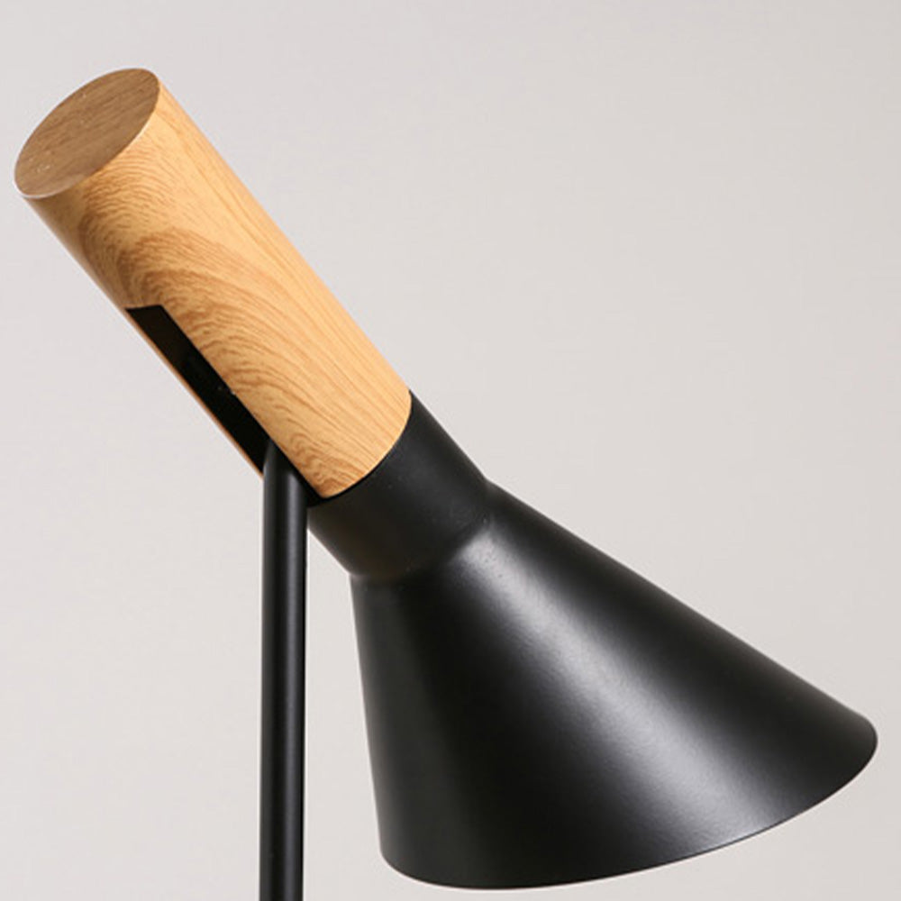 Arisha Design Lampadaire Minimalisme Métal Blanc/Noir Salon/Chambre à Coucher Intérieur