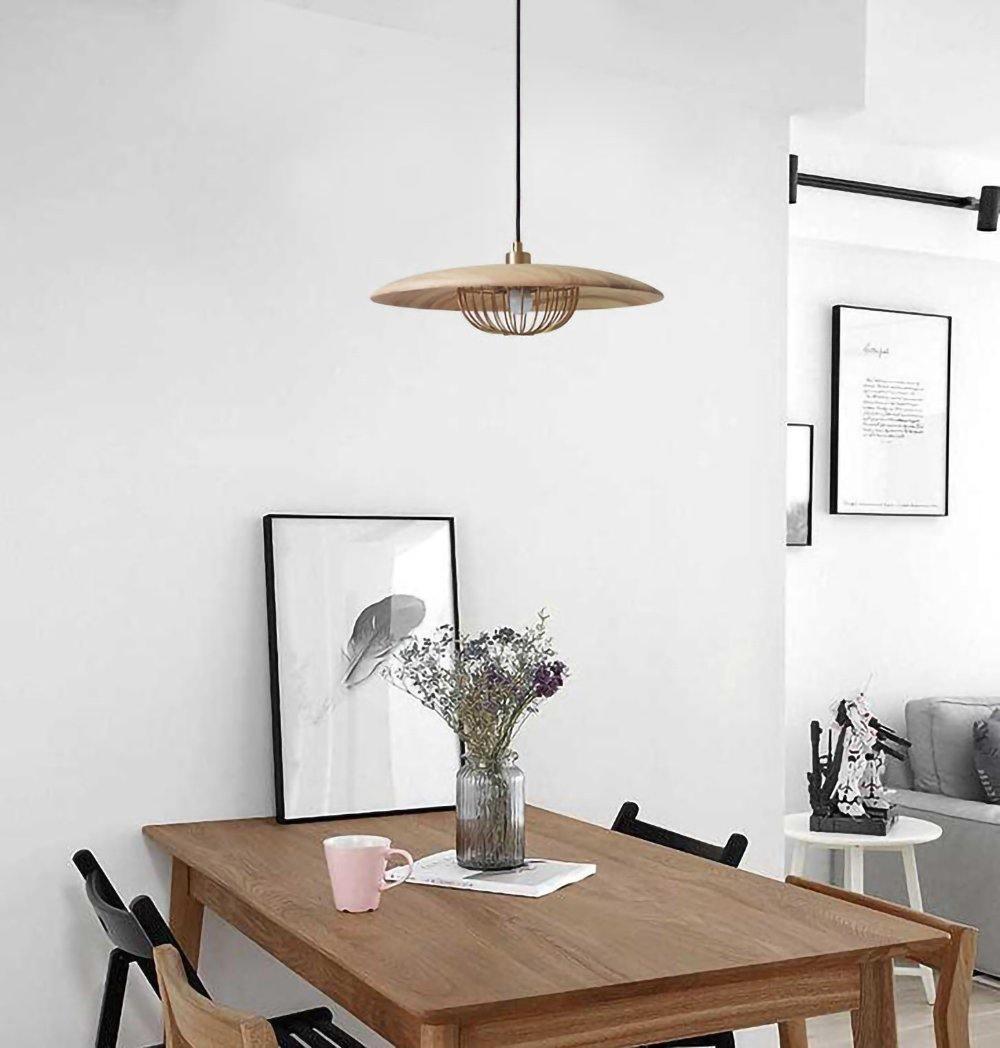 Elanora Suspension Rétro Vintage en Bois