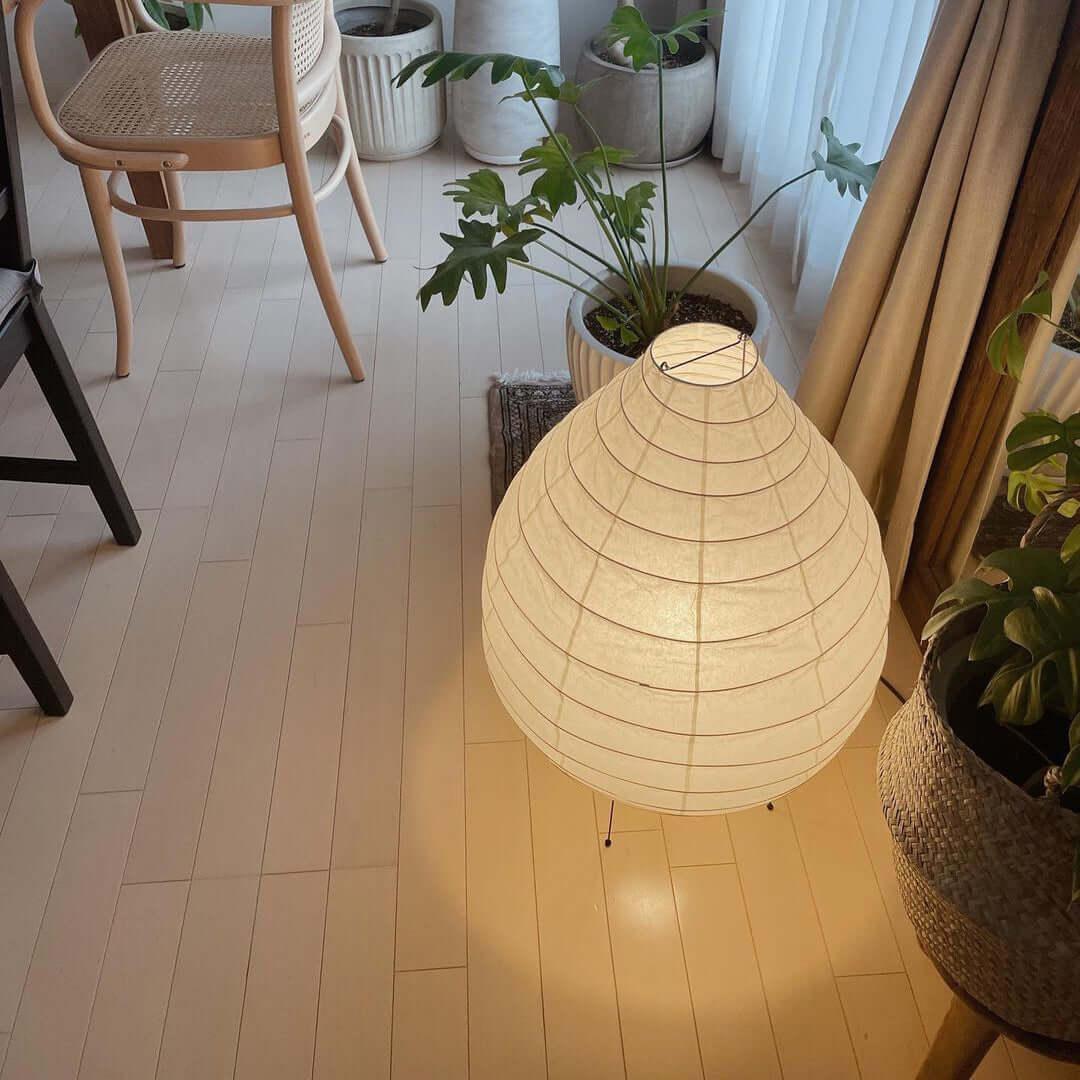 Marien Lampe de Table en Papier
