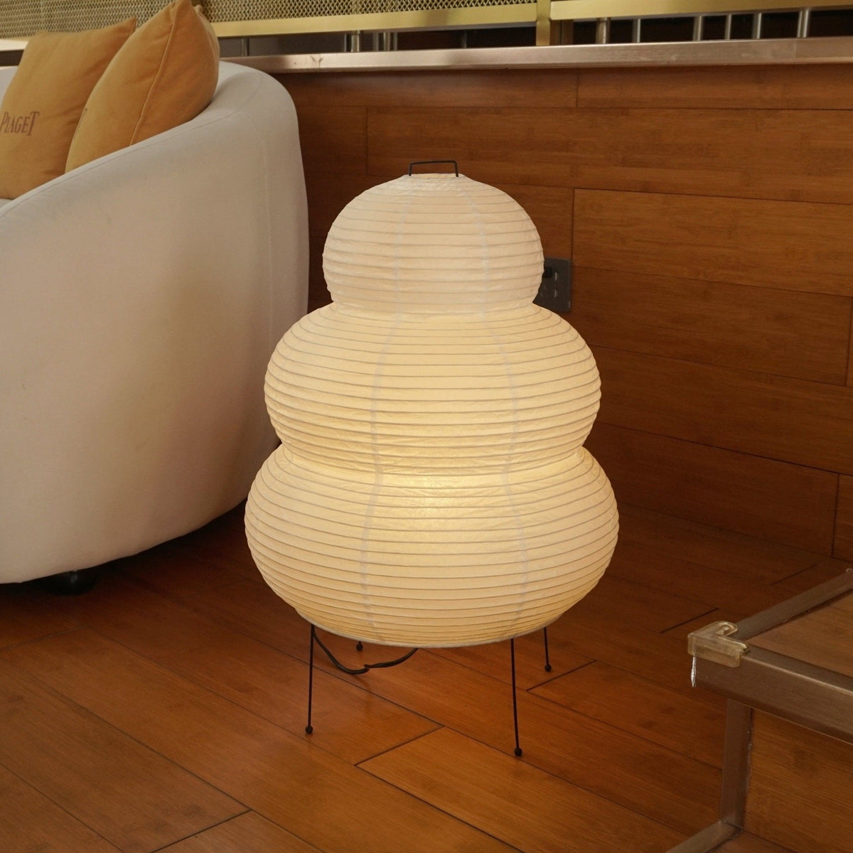 Tranquilux Lampe de Table en Papier Inspirée du Japon