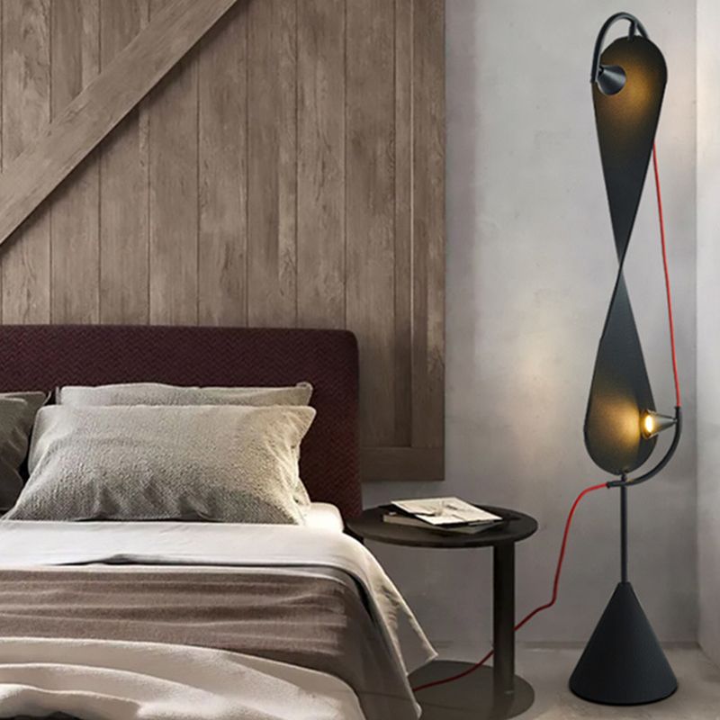 Mira Lampadaire Géométrique Moderne Métal Salon