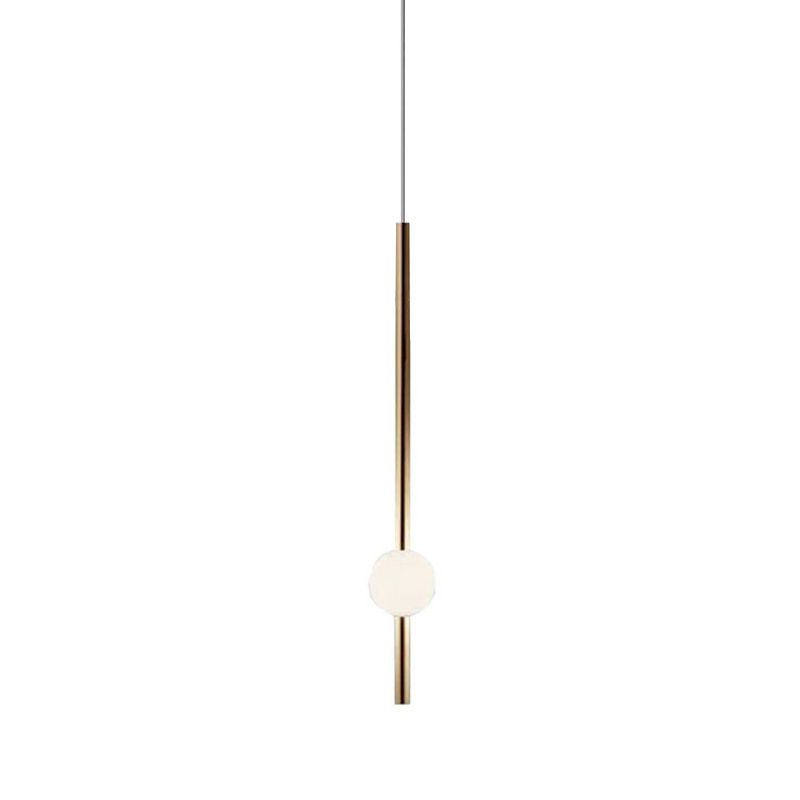 Ray Moderne LED Suspension Or Blanc Métal Verre Salon Salle à manger