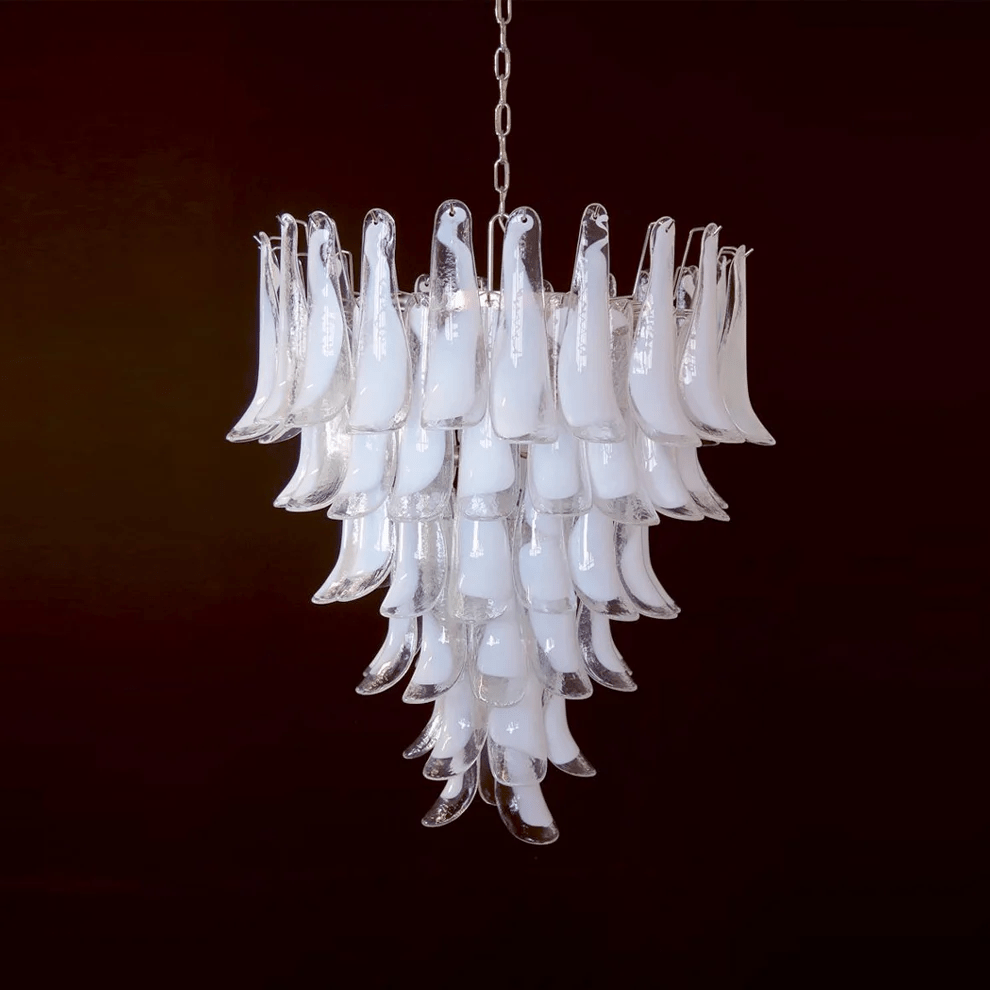 Arixon Lustre Pétales en Verre de Murano Vintage-Cielum
