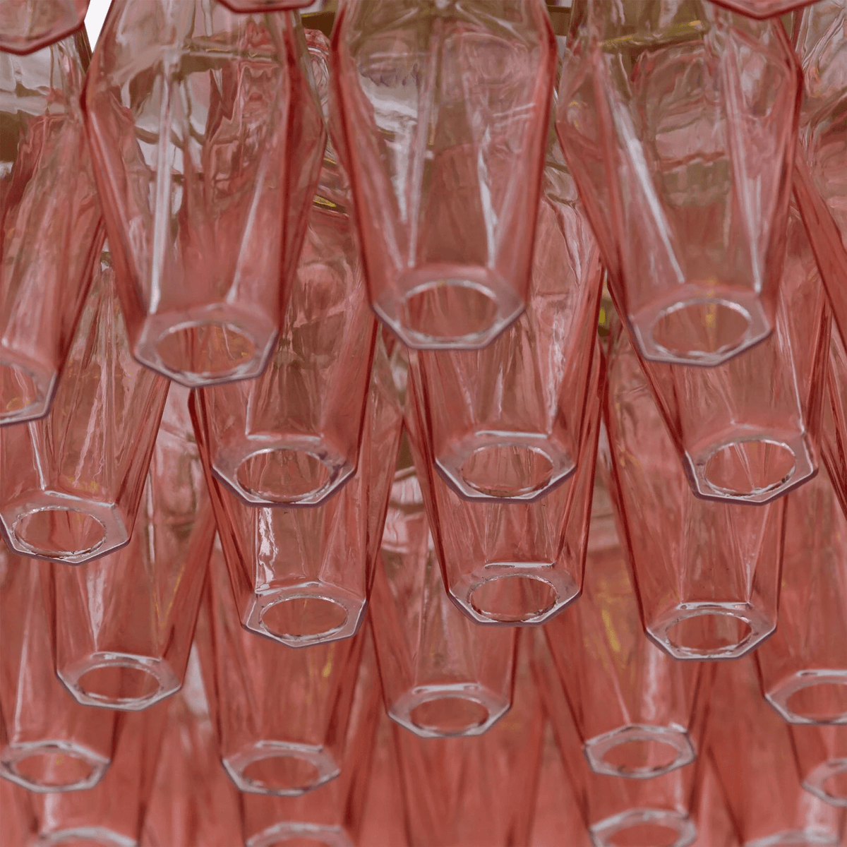 Wiluna Lustre Tambour Ambre Verre