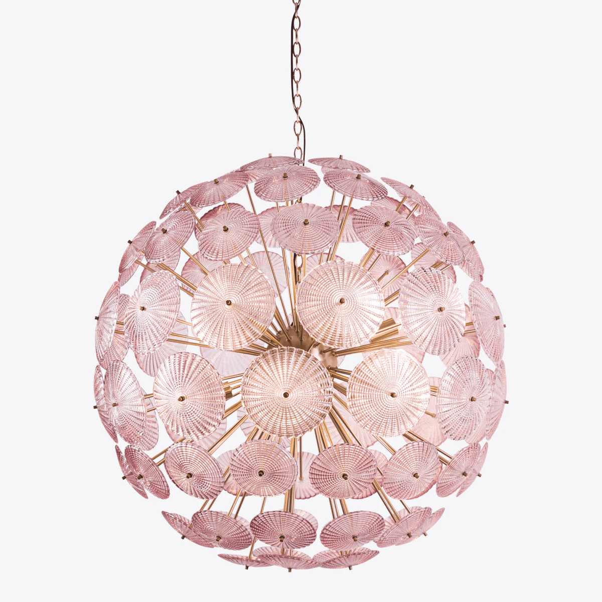 Teveline Lustre Sputnik Pissenlit Éclat Verre