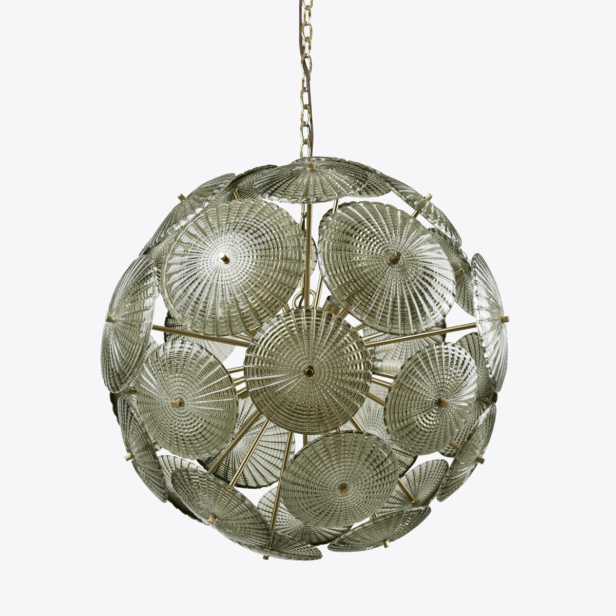 Teveline Lustre Sputnik Pissenlit Éclat Verre