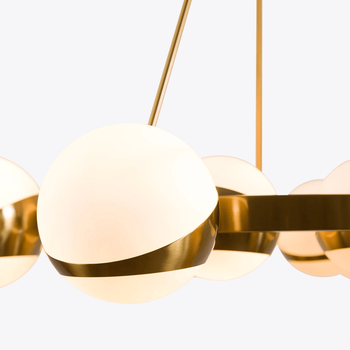 Viva Lustre Moderne en Laiton Sphere