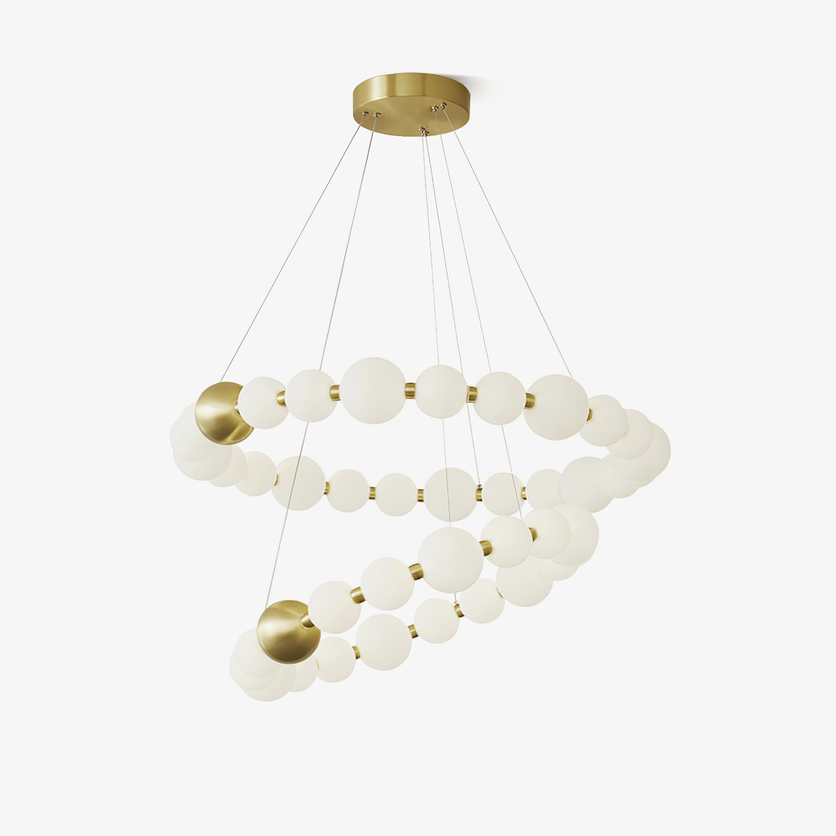Salios Lustre Élégance Art Perles Plastique
