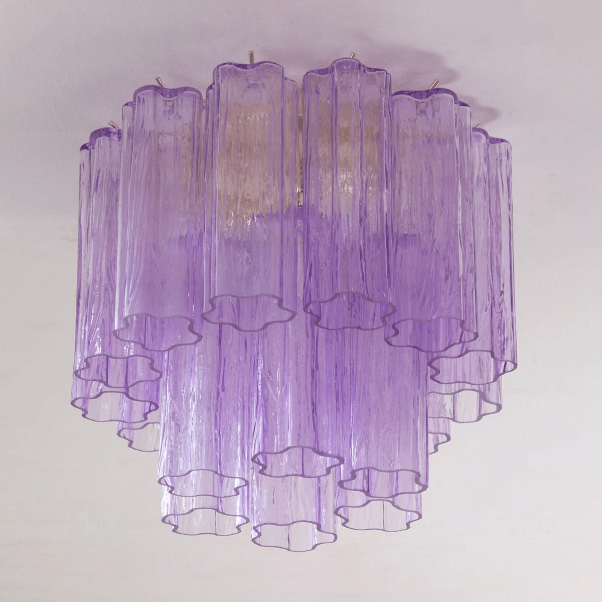 Gavella Plafonnier Style Cascade Rose