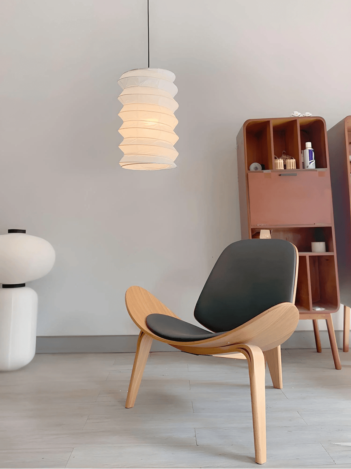 Luceline Suspension Papier Minimaliste