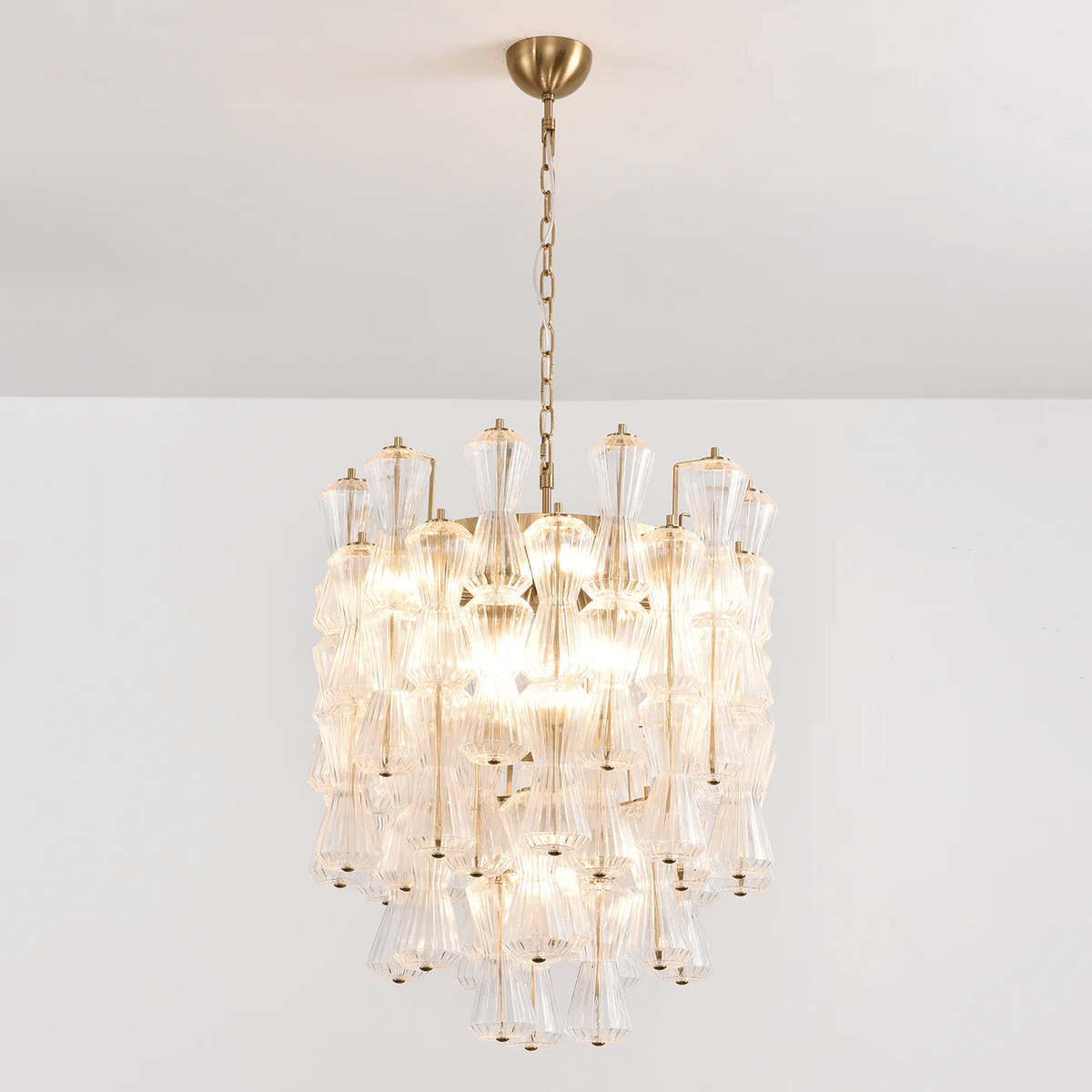 Emilella Lustre Murano Verre Florale Cascade