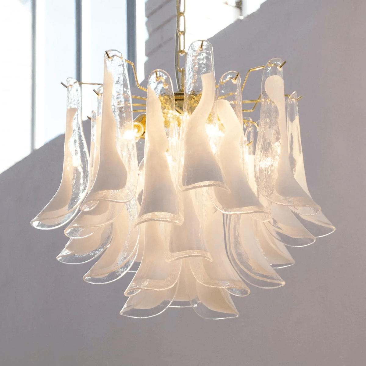 Orlenae Lustre Murano Verre Étagé Italien