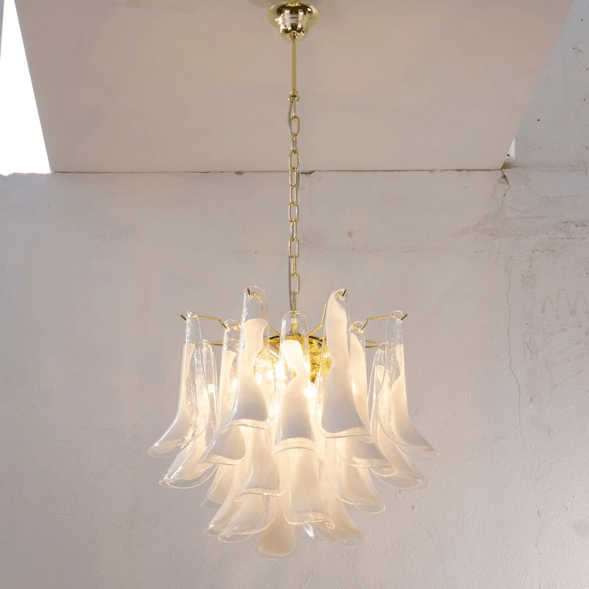 Orlenae Lustre Murano Verre Étagé Italien