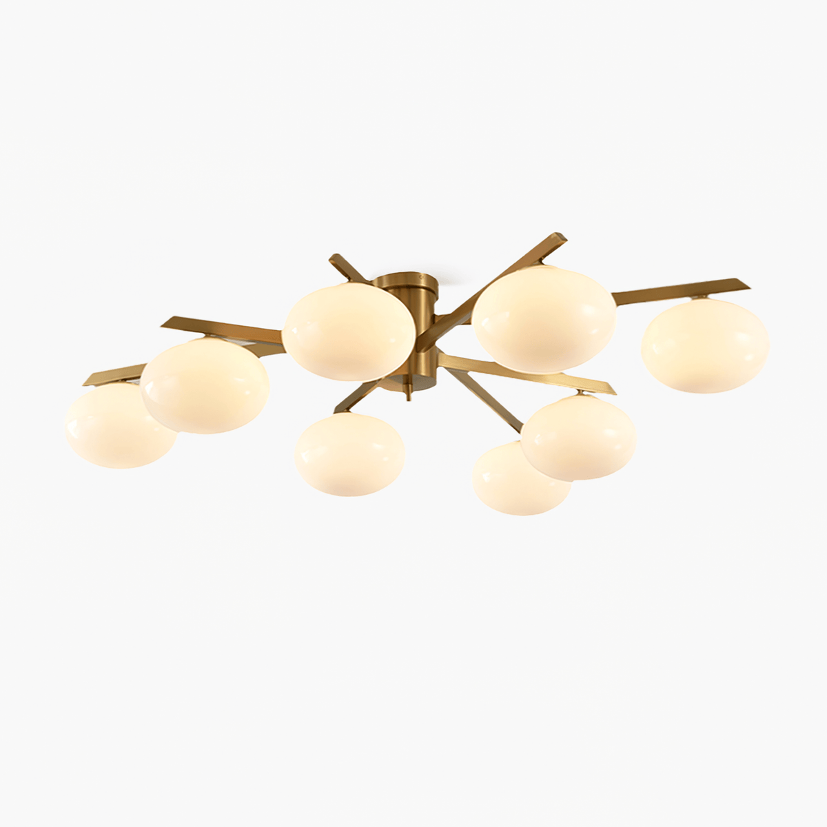 Lucessa Plafonnier Moderne en Verre