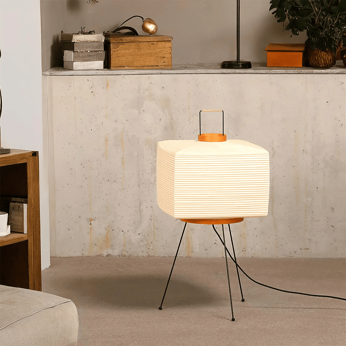 Elston Lampe de Table en Papier 3A/9A