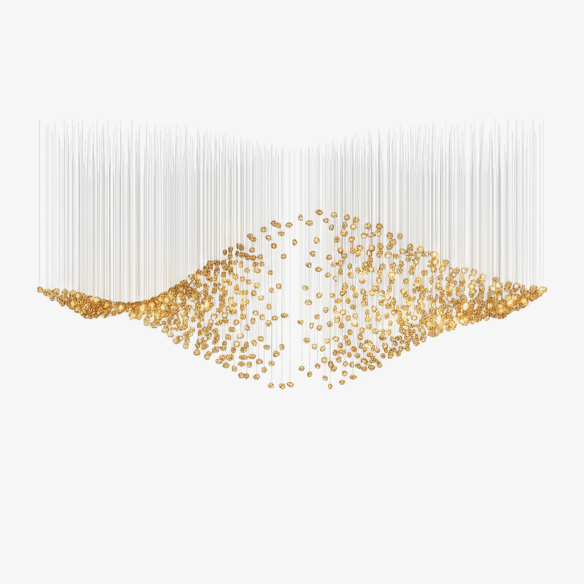 Raw Crystal Customize Chandelier-Neutral Decor