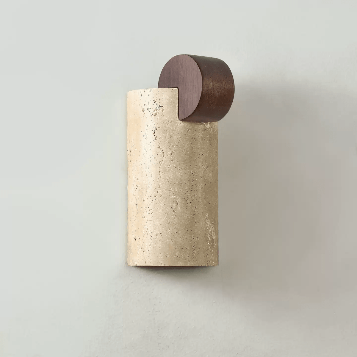 Circular Accent Wall Sconce-Neutral Decor