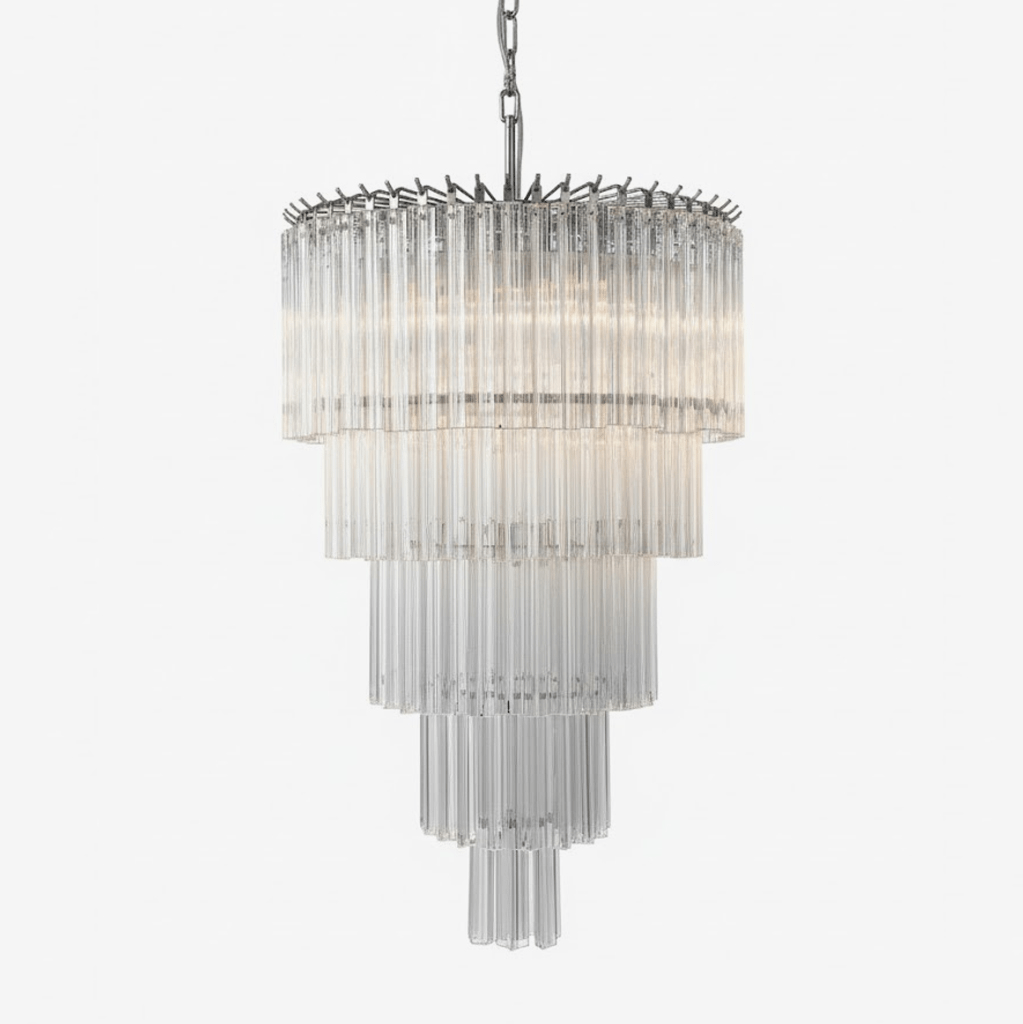 Qydr Luxurious Lustre en Verre