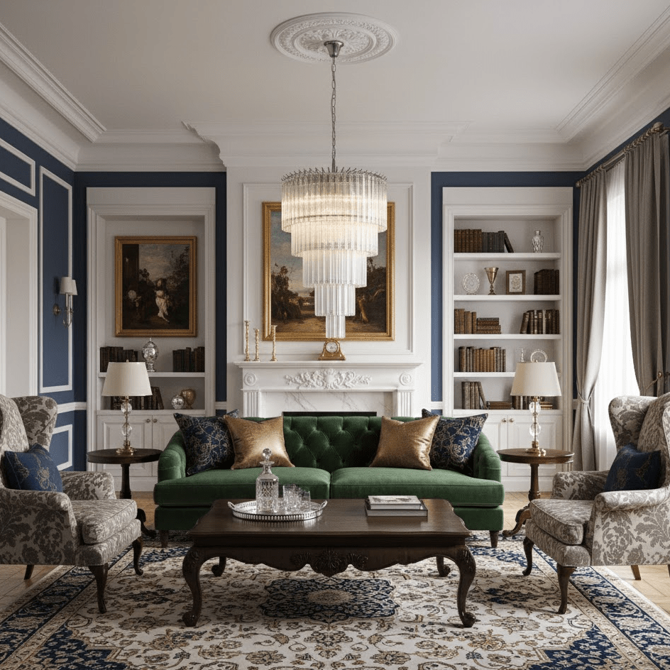 Qydr Luxurious Lustre en Verre