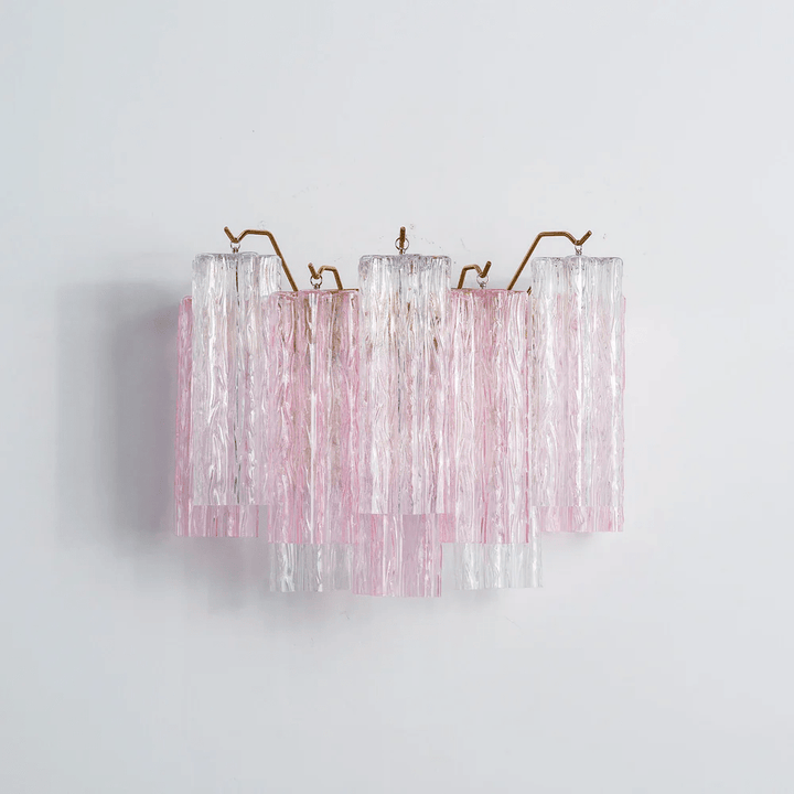 Gavelle Applique Murale Moderne en Verre Ambre