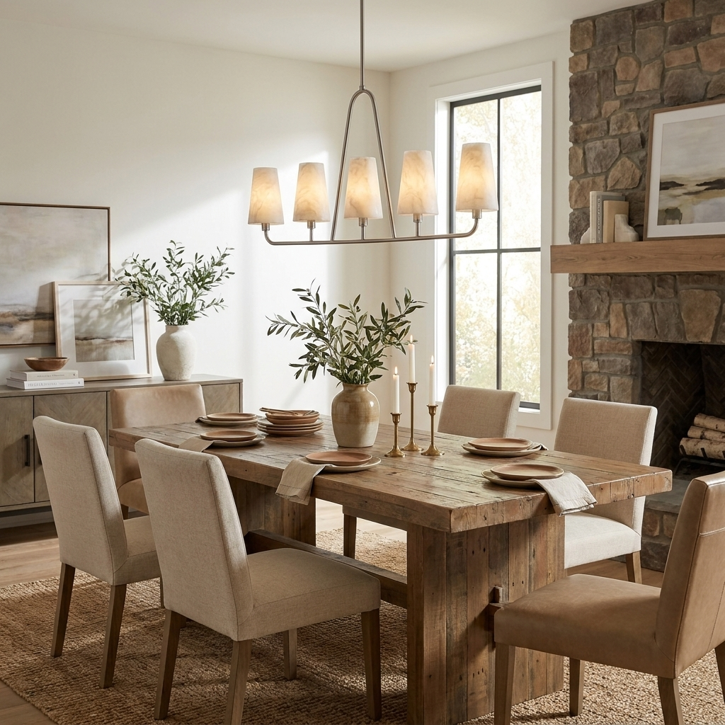 Jarrowmere Lustre En Albâtre