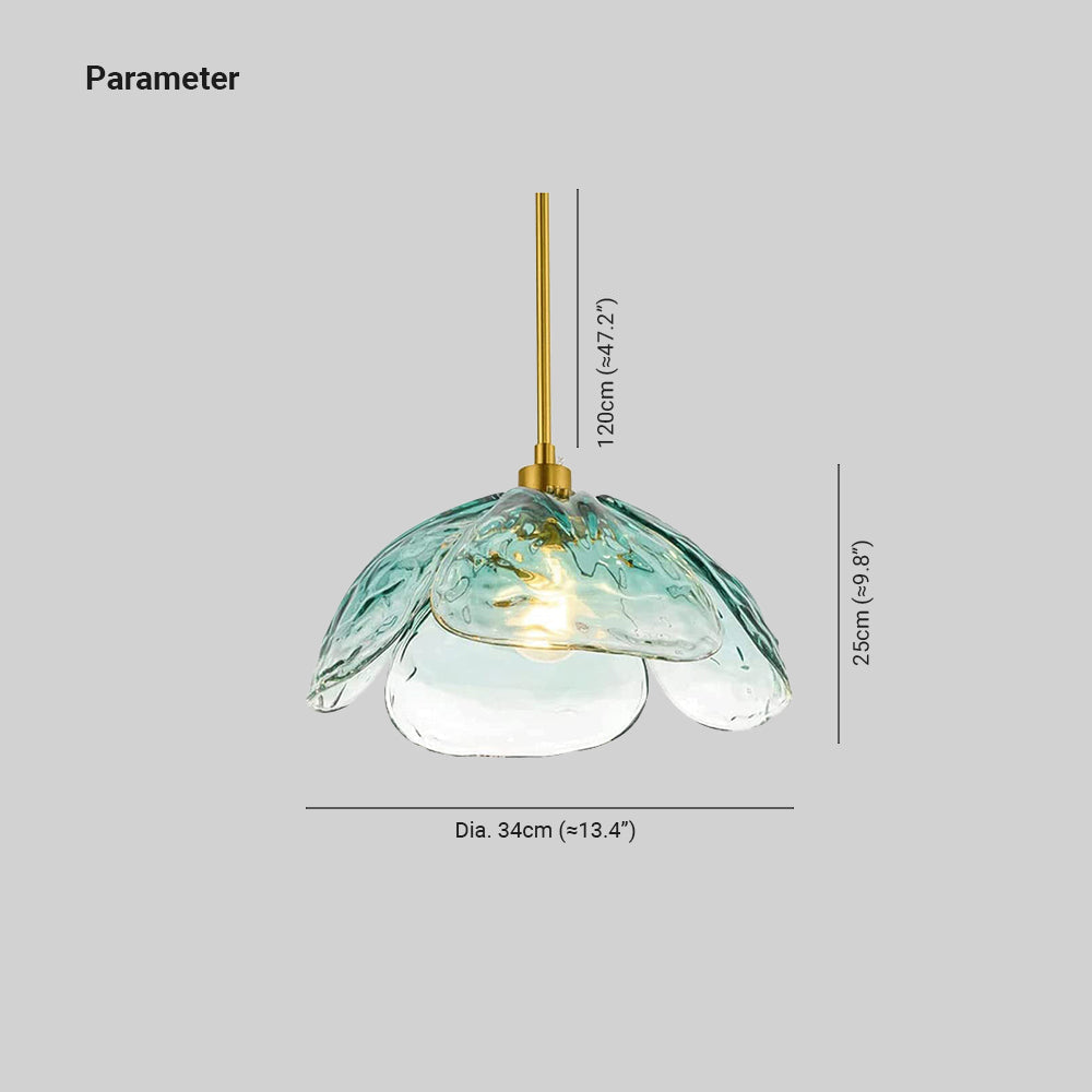 Valentina Moderne Suspension Métal/Verre Chambre à coucher/Salon