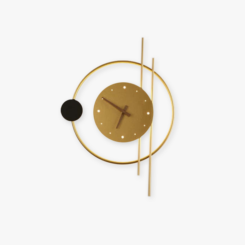 Rorin Applique Murale Led Moderne. Chambre. Noire/Or-Cielum