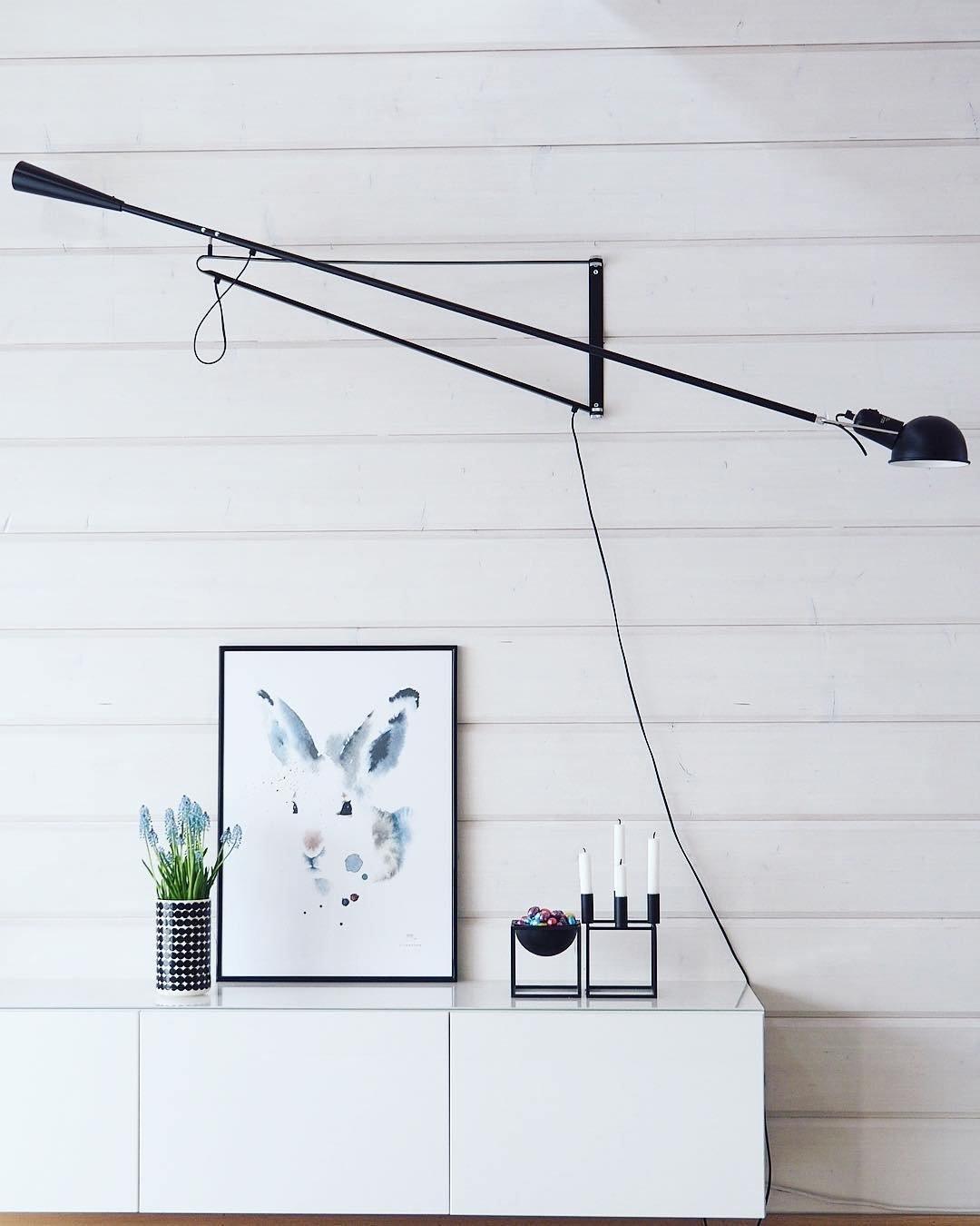 Rilessa Moderne Minimaliste Long Bras Applique Murale