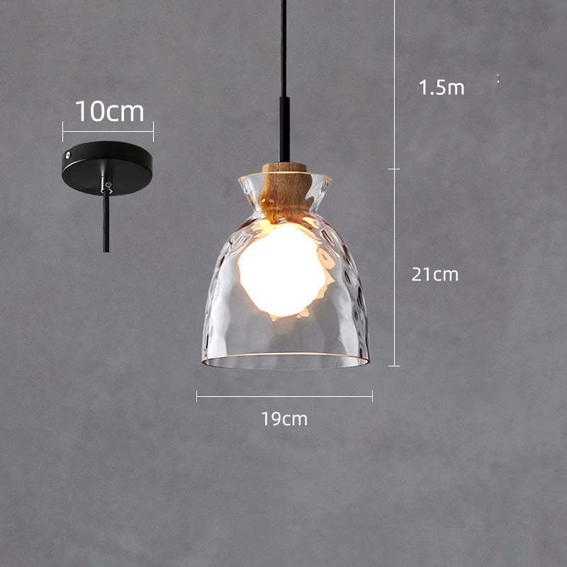 Arisha Suspension Dôme Vintage, Verre, Marron, Salon