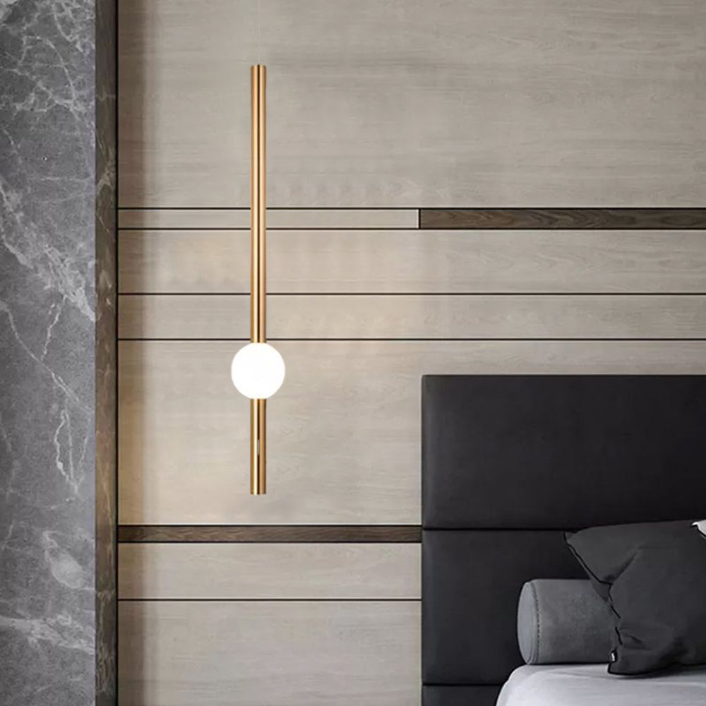 Ray Moderne LED Suspension Or Blanc Métal Verre Salon Salle à manger