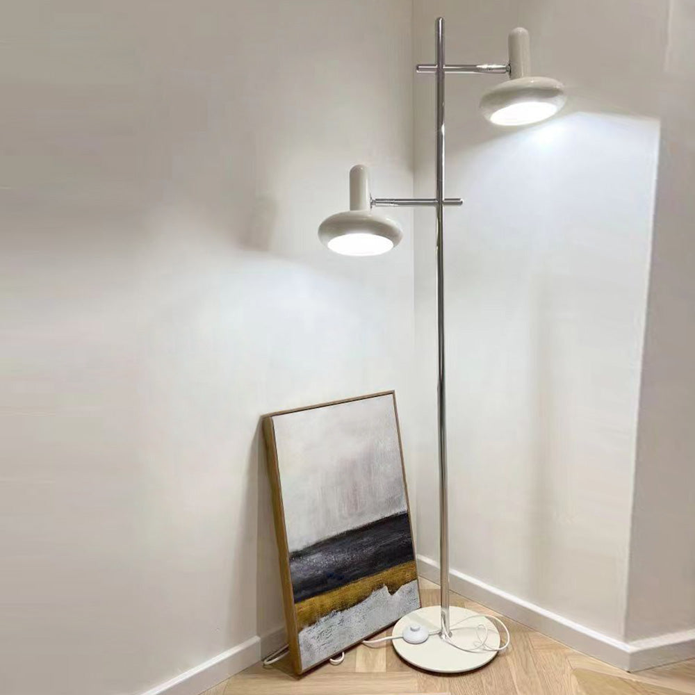 Arisha Design Intérieur Lampadaire Moderne Métal Blanc Bureau/Chambre