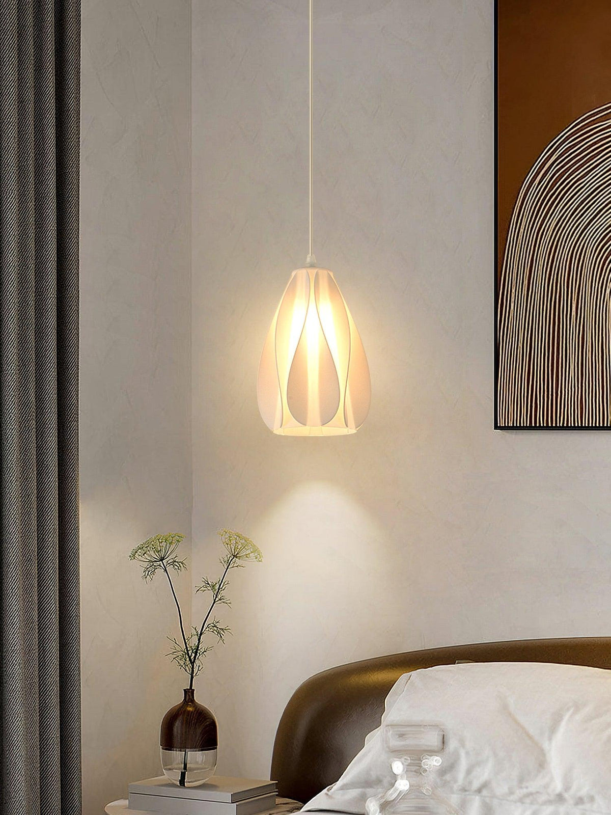 Twirl Lampe Suspendue Art Imprimé Élégante