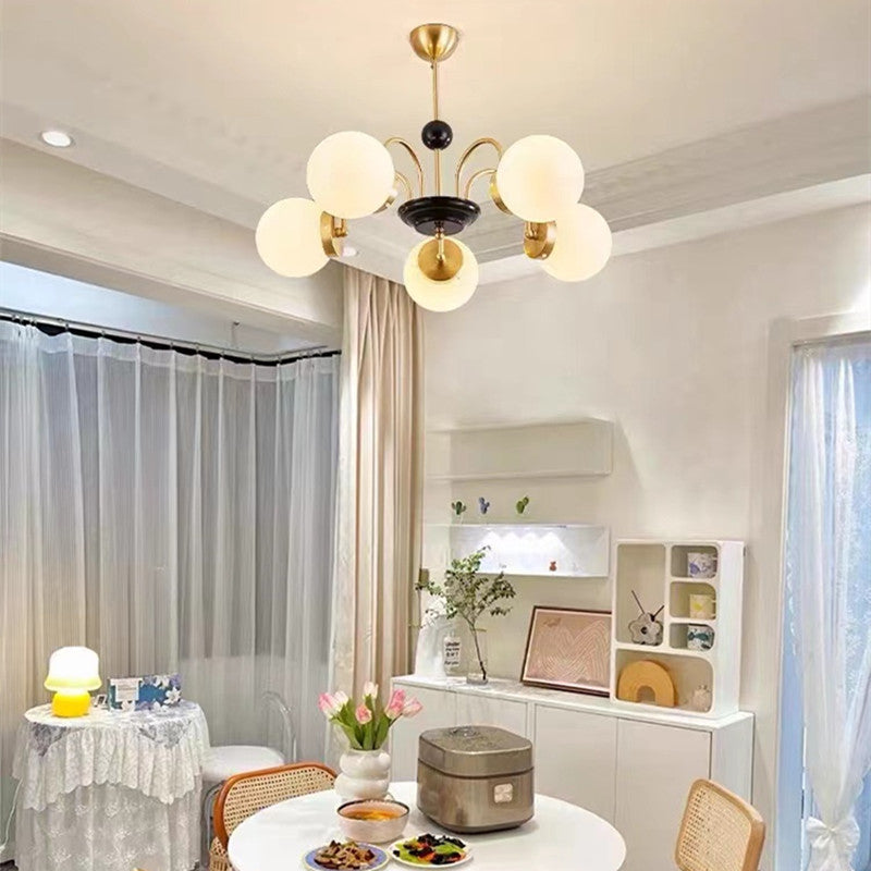 Valentina Luminaires Suspension LED Design Argent/Or Salle à manger