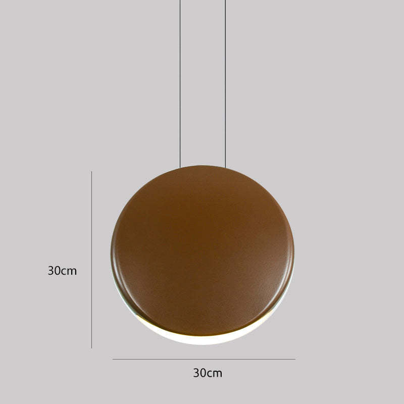 Valentina Suspension Ronde Simple, Métal/Résine, Noir/Vert/Brun/Gris/Blanc, Chambre à Coucher/Bureau