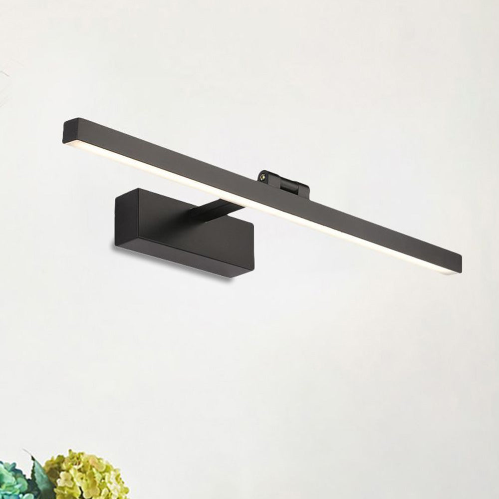 Arisha Longue Intérieur LED Applique Murale Linéaire Noir/Blanc Moderne Métal Salle de Bain
