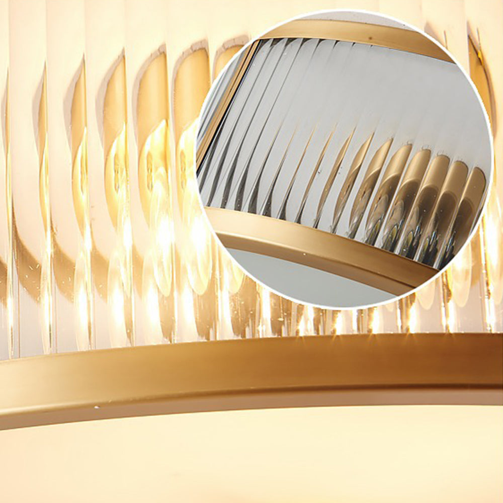 Silva Plafonnier Moderne d'Art Simple Verre Chambre à Coucher