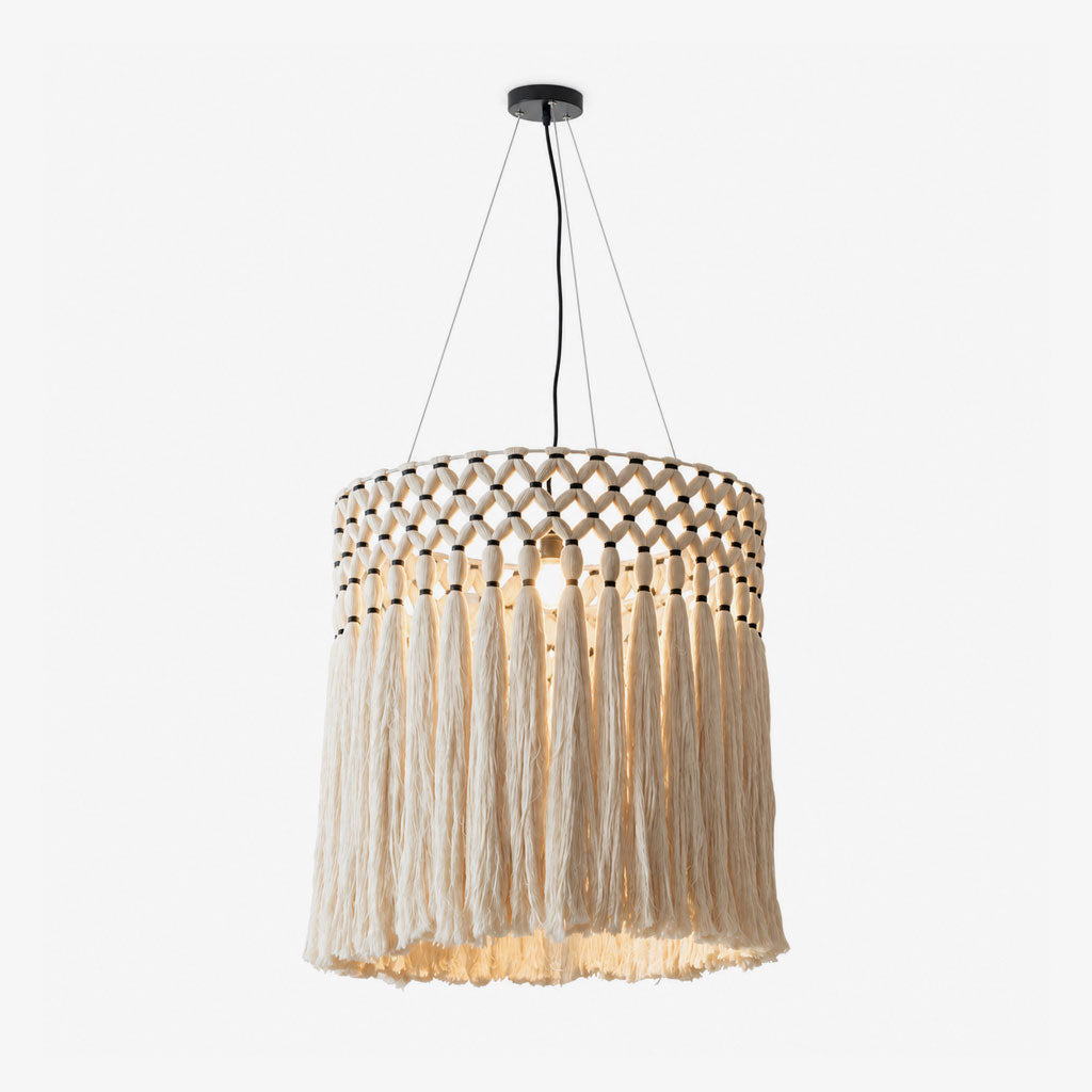 Ulmont Suspension En Macramé À Franges