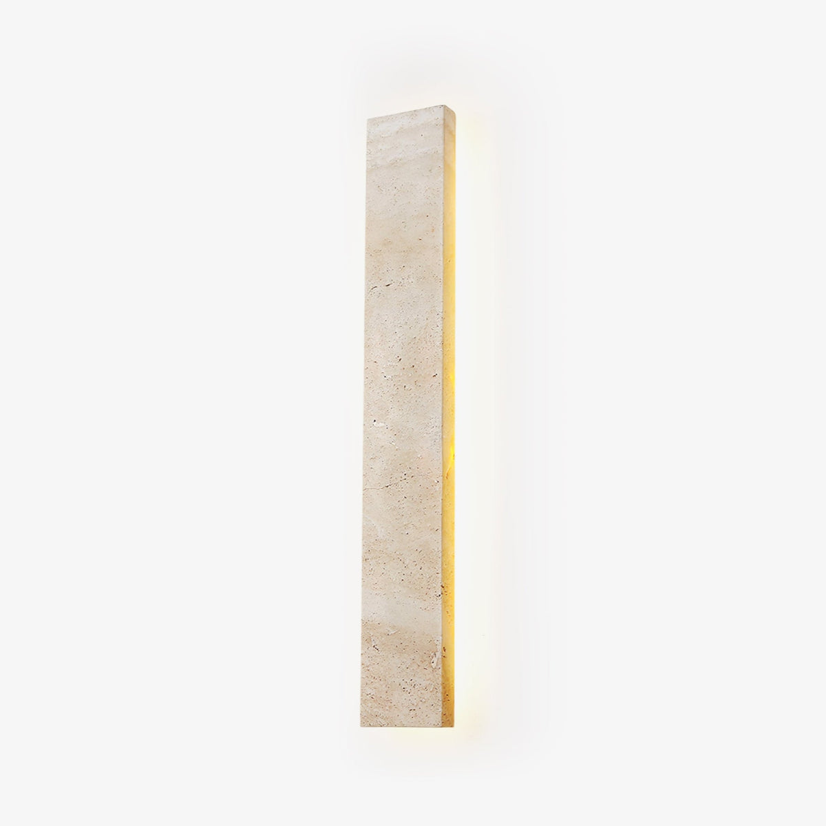 Olnorir Applique Murale Rectangulaire Mince en Travertin