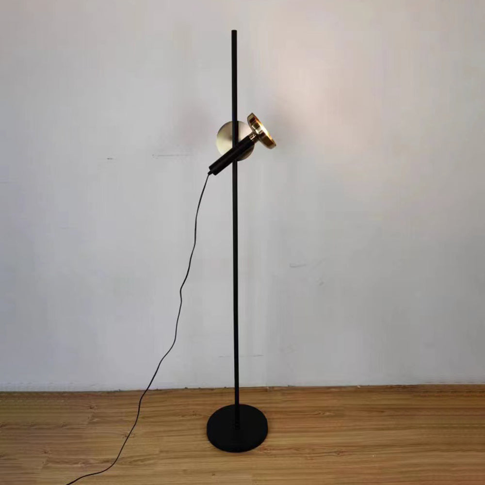 Mira Industrielle Design Lampadaire Moderne Métal Noir Salon/Chambre Intérieur