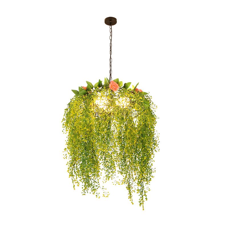 Ritta Design LED Suspension Vert Métal Chambre à coucher Salon