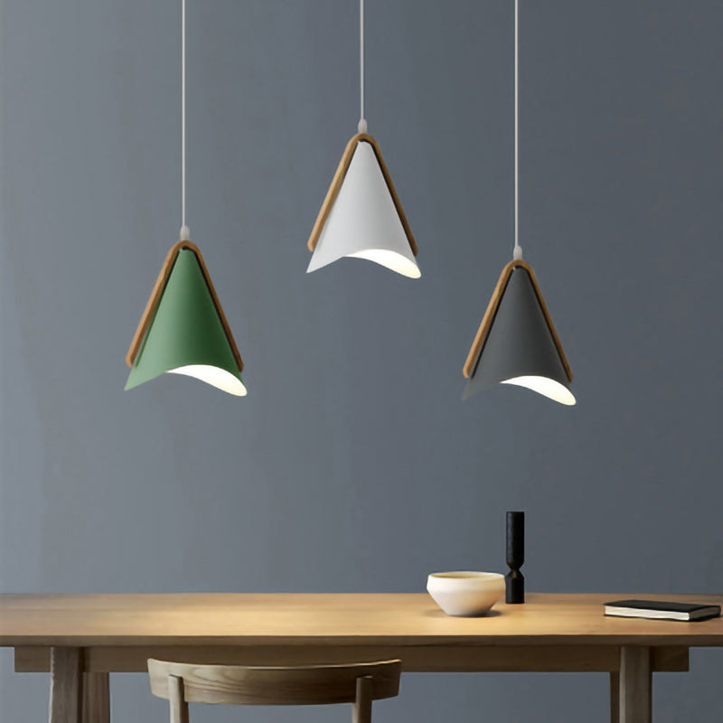 Valentina Suspension 5 Couleurs, Bois/Métal Vert/Rose Salon