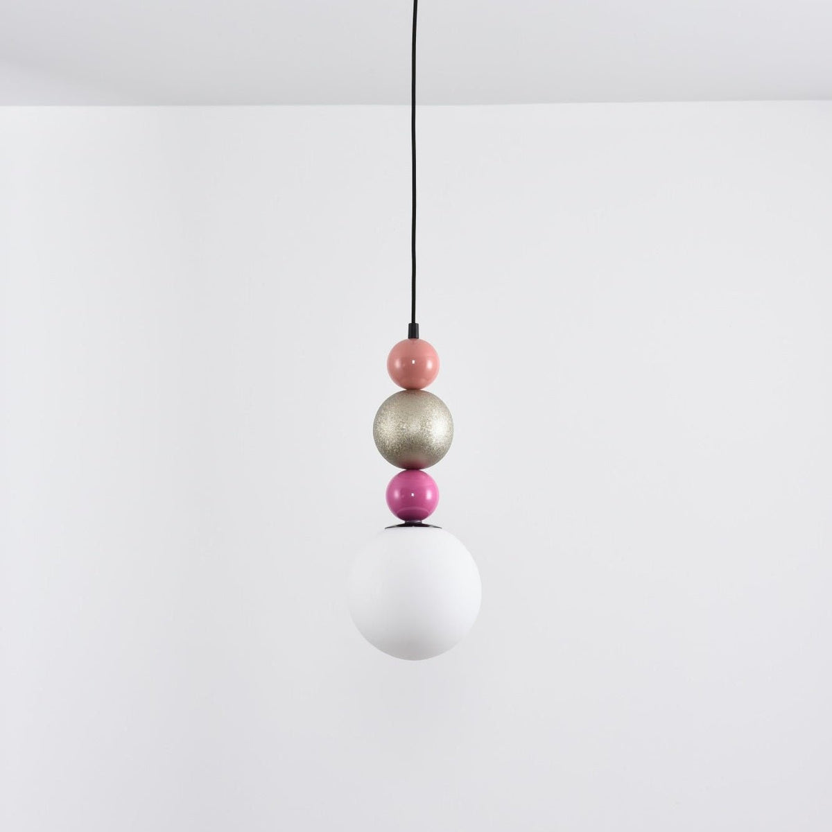 Cyrius Nordic Art Rond Billes Empilage Verre Pendentif Lampe