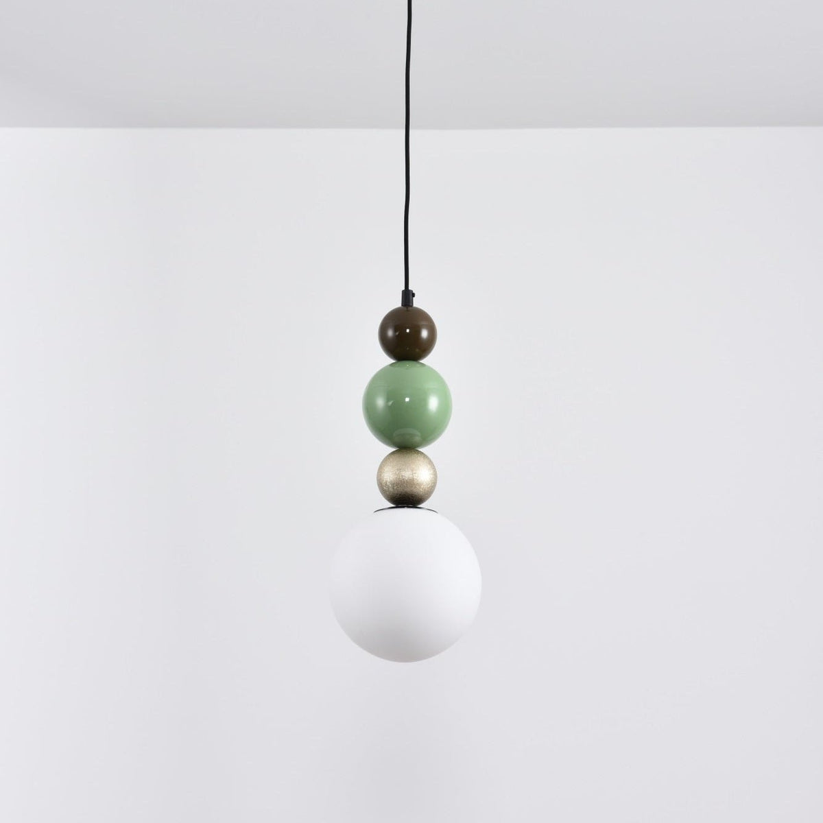 Cyrius Nordic Art Rond Billes Empilage Verre Pendentif Lampe